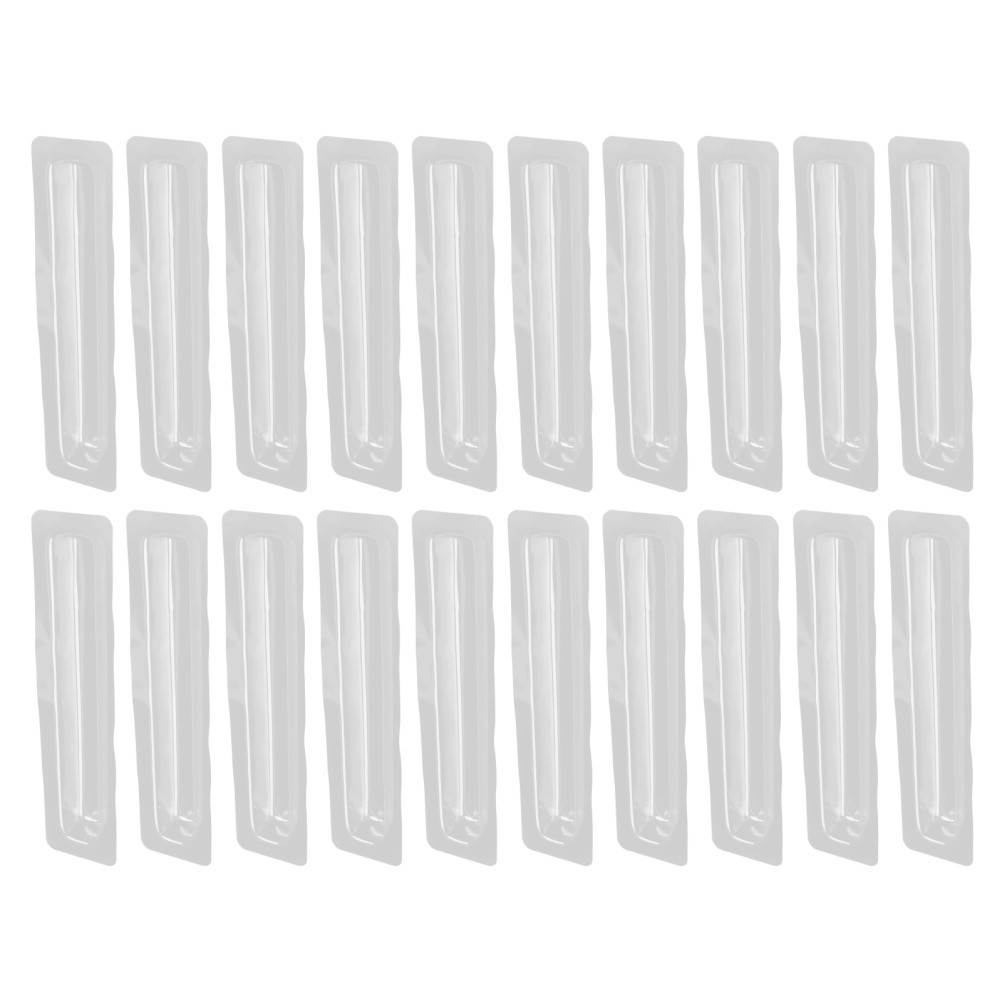 20 Pcs Plastic Clock Pointers Protector Hands Protective Part Cover