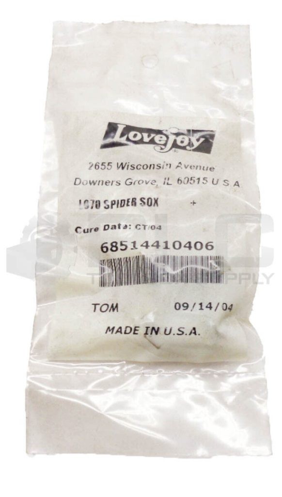 SEALED NEW LOVEJOY 68514410406 L070 SPIDER SOX