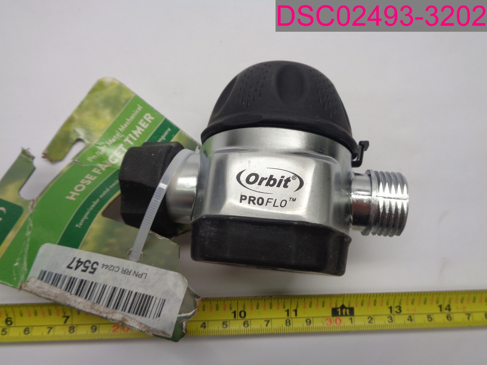 Orbit Pro Flo Metal Mechanical Hose Faucet Timer