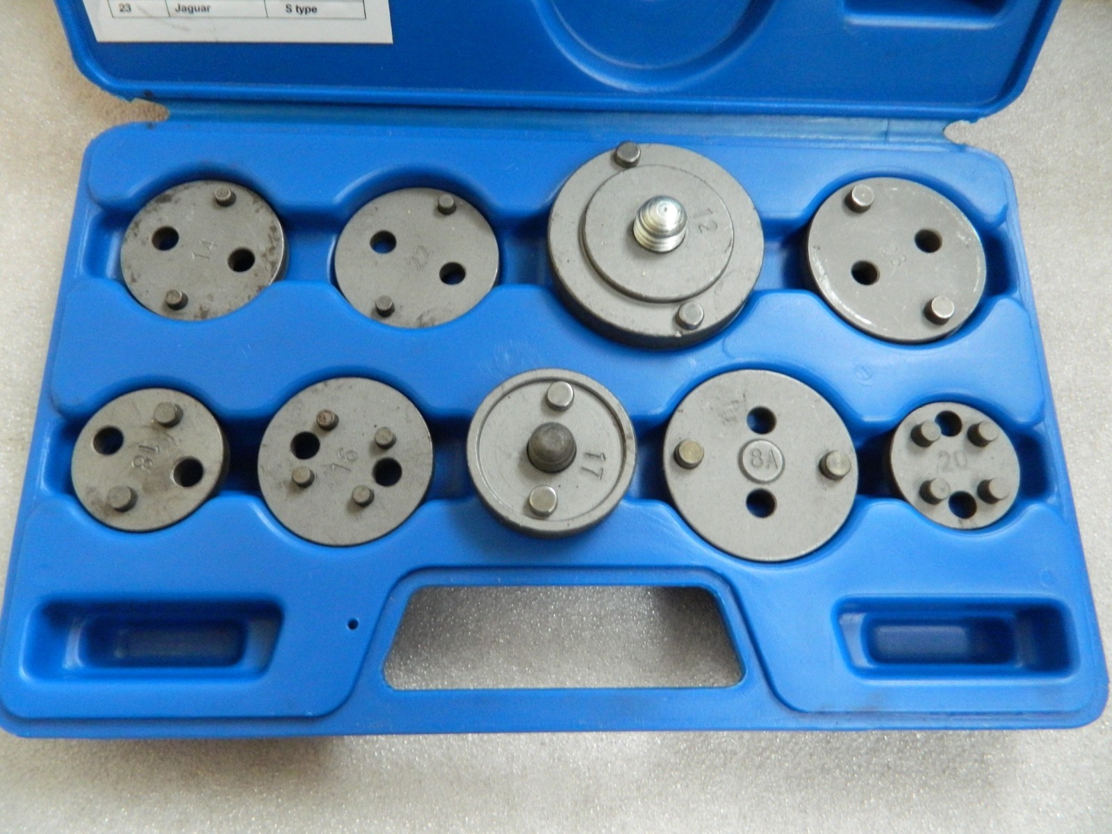 Blue-Point By Snap On BRAKE CALIPER Wind Back Additional Attachment Set LTS4397