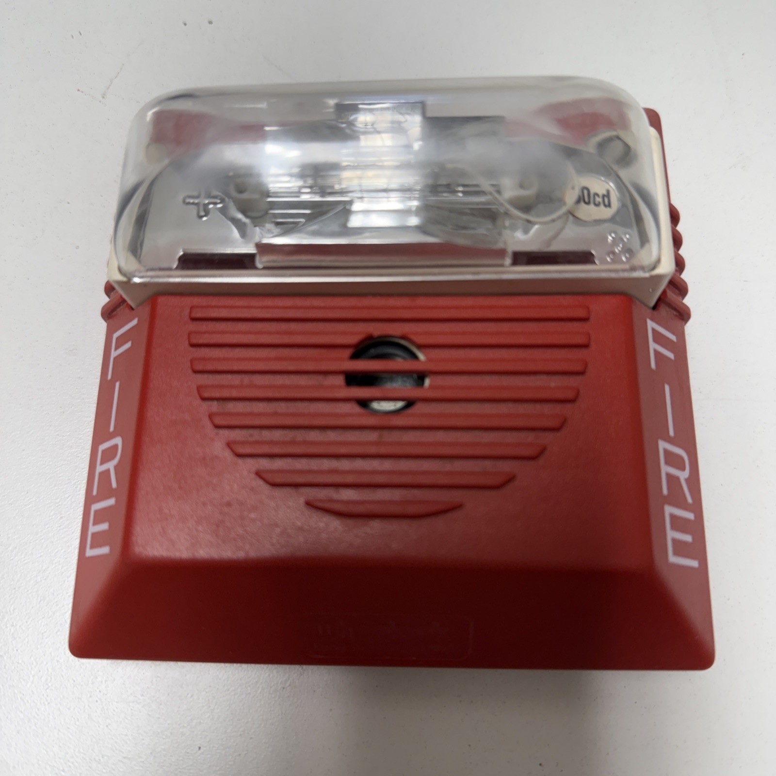 Wheelock NS-2430W Red Fire Alarm Horn Strobe 24V 30 cd our#2