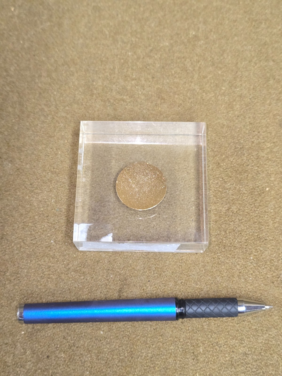 US Army 24th Infantry Division Paperweight
