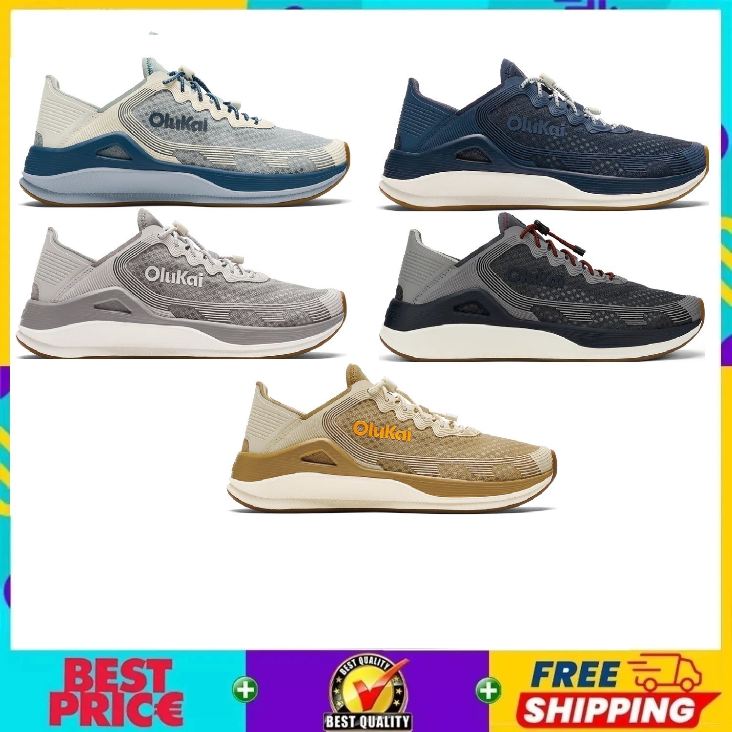 SALE! ‘Ahi Men’s Performance Marine Shoe - 100% Authentic - NEW - Free shipping
