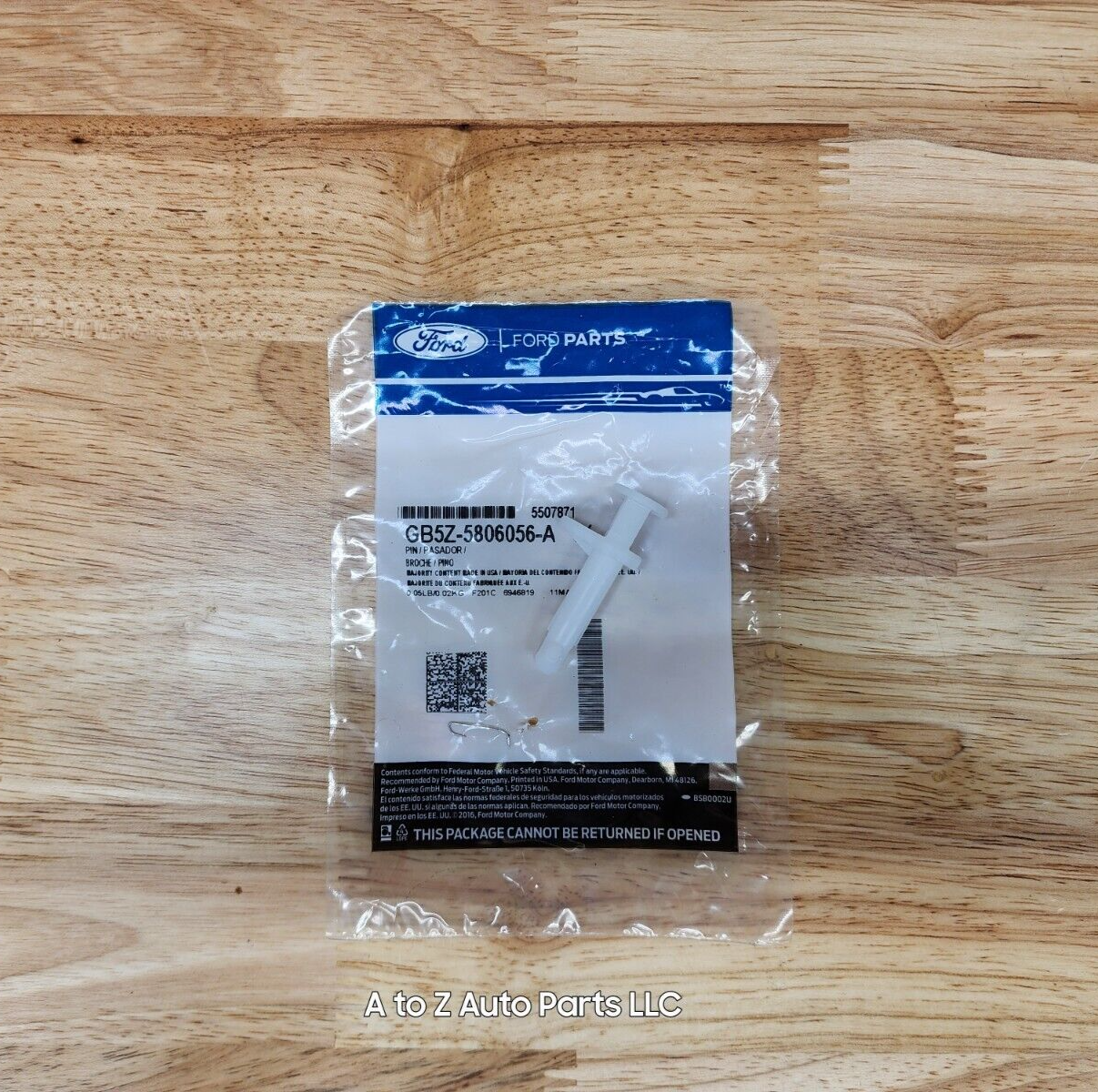 NEW 2013-2018 Ford Explorer Glove Compartment Box Check Strap Retainer Pin, OEM
