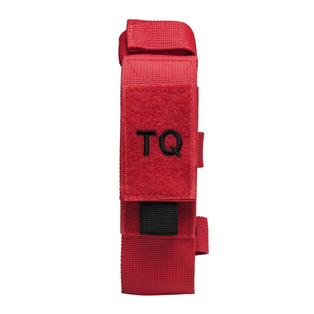 Tactical Red EMT NAR Compatible Tourniquet Pouch w/ MOLLE Attachment