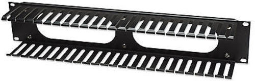 19" Cabinet 2U Height Front Panel Cable Manager, CablesOnline RR-W22
