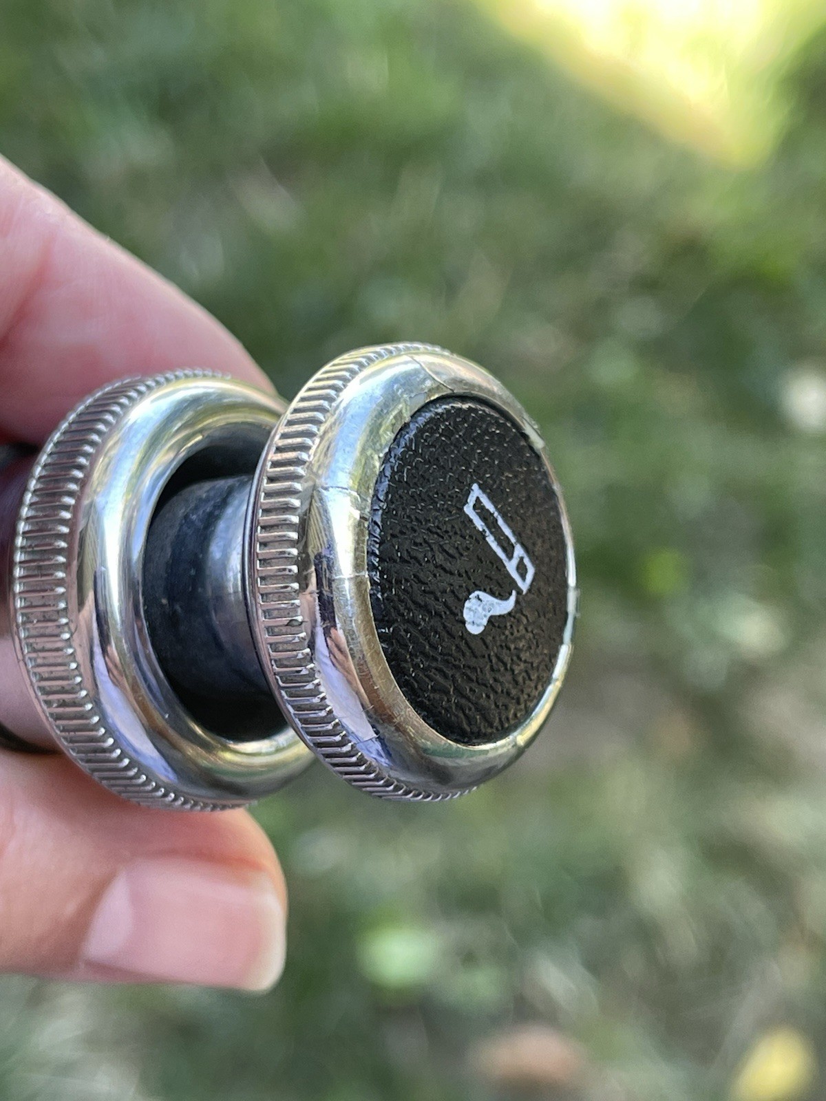 1983/89 Ford Bronco 2 RANGER Cigarette Lighter OEM nice CHROME