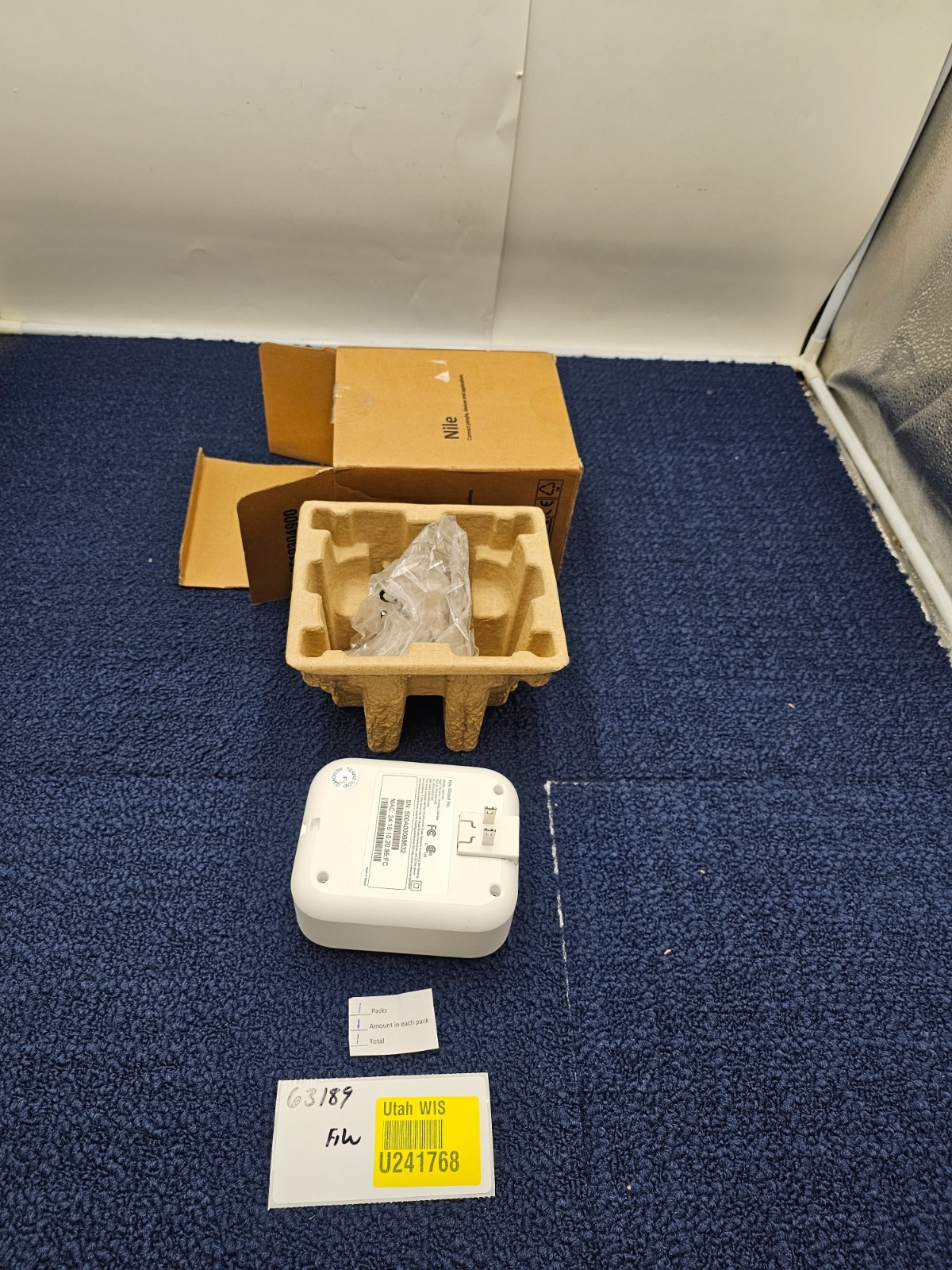 Nile Wireless Access Point NSE1000 NS1000 Wireless Sensor 100-240V 0.5A
