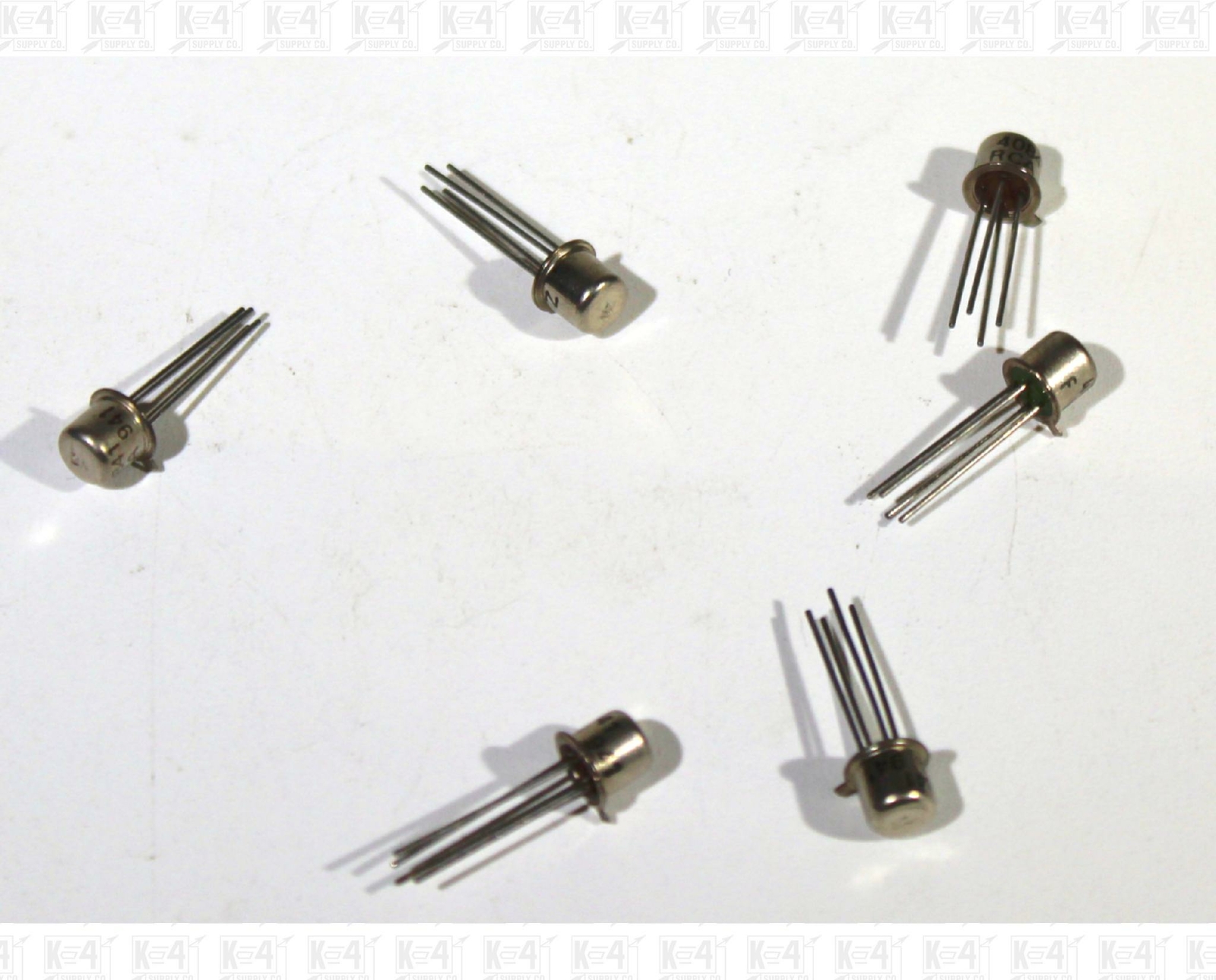 Lot Of 6 RCA 40841 Vintage Metal Can Transistors
