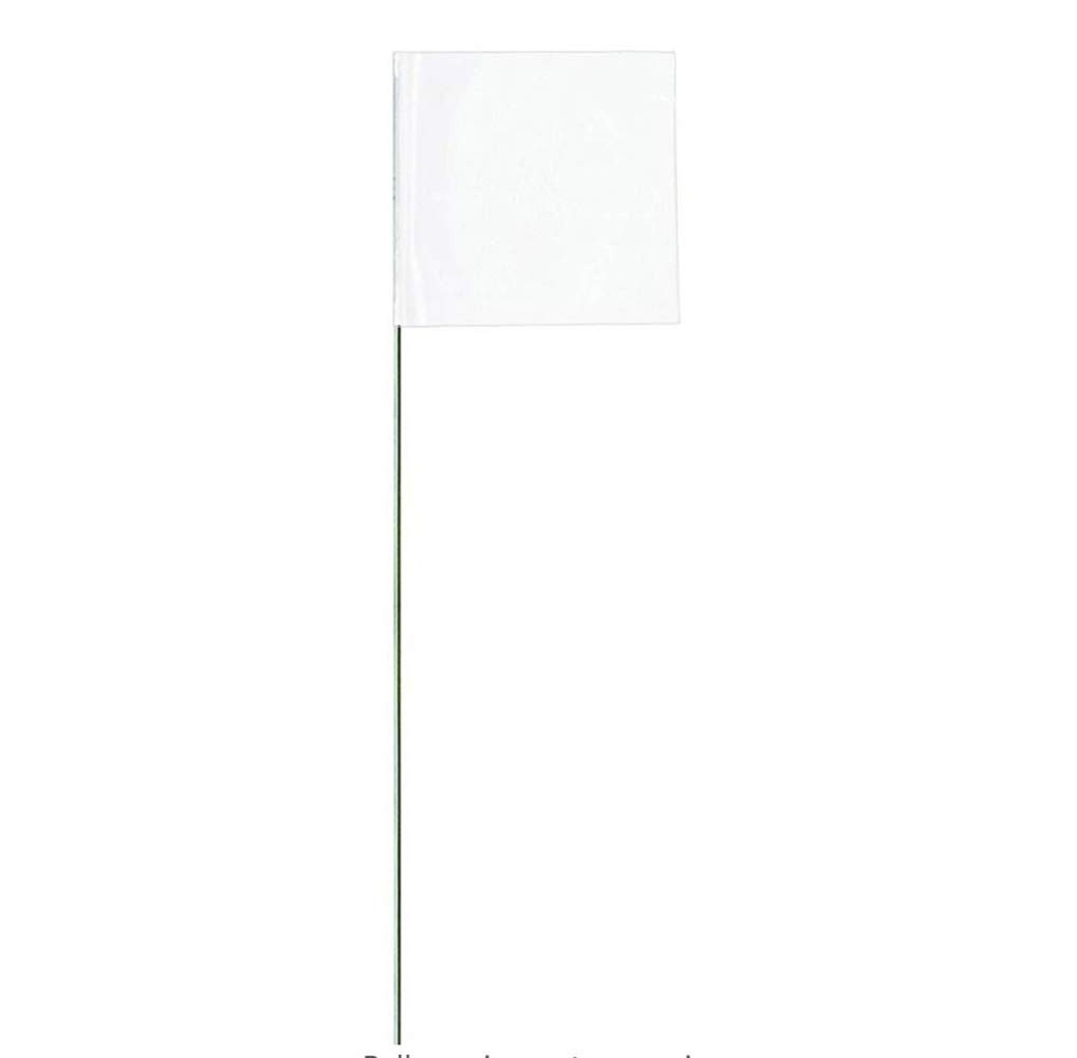 Swanson Tool Co FW15100 2.5-Inch by 3.5-Inch Marking Flags with 15-Inch Wire ...