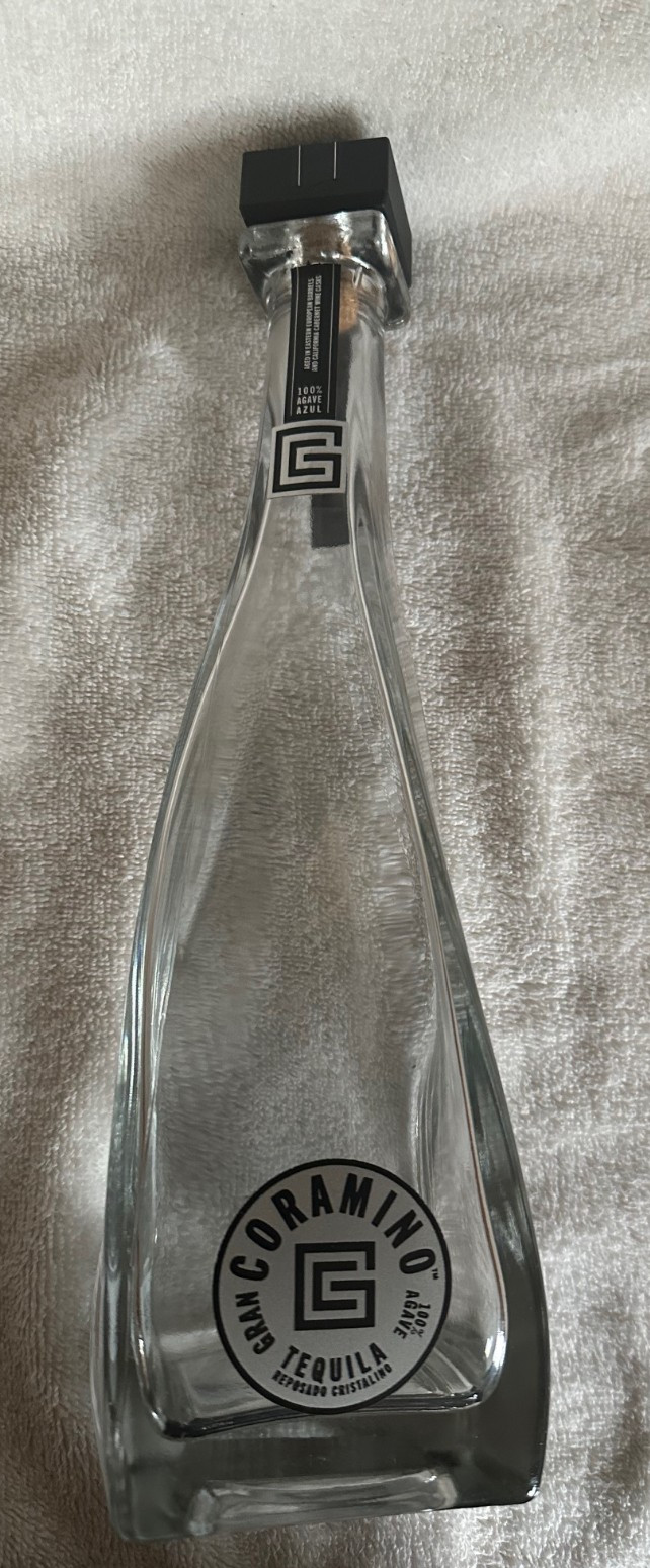 Gran Coramino Tequila 750ml Empty Bottle / Decanter