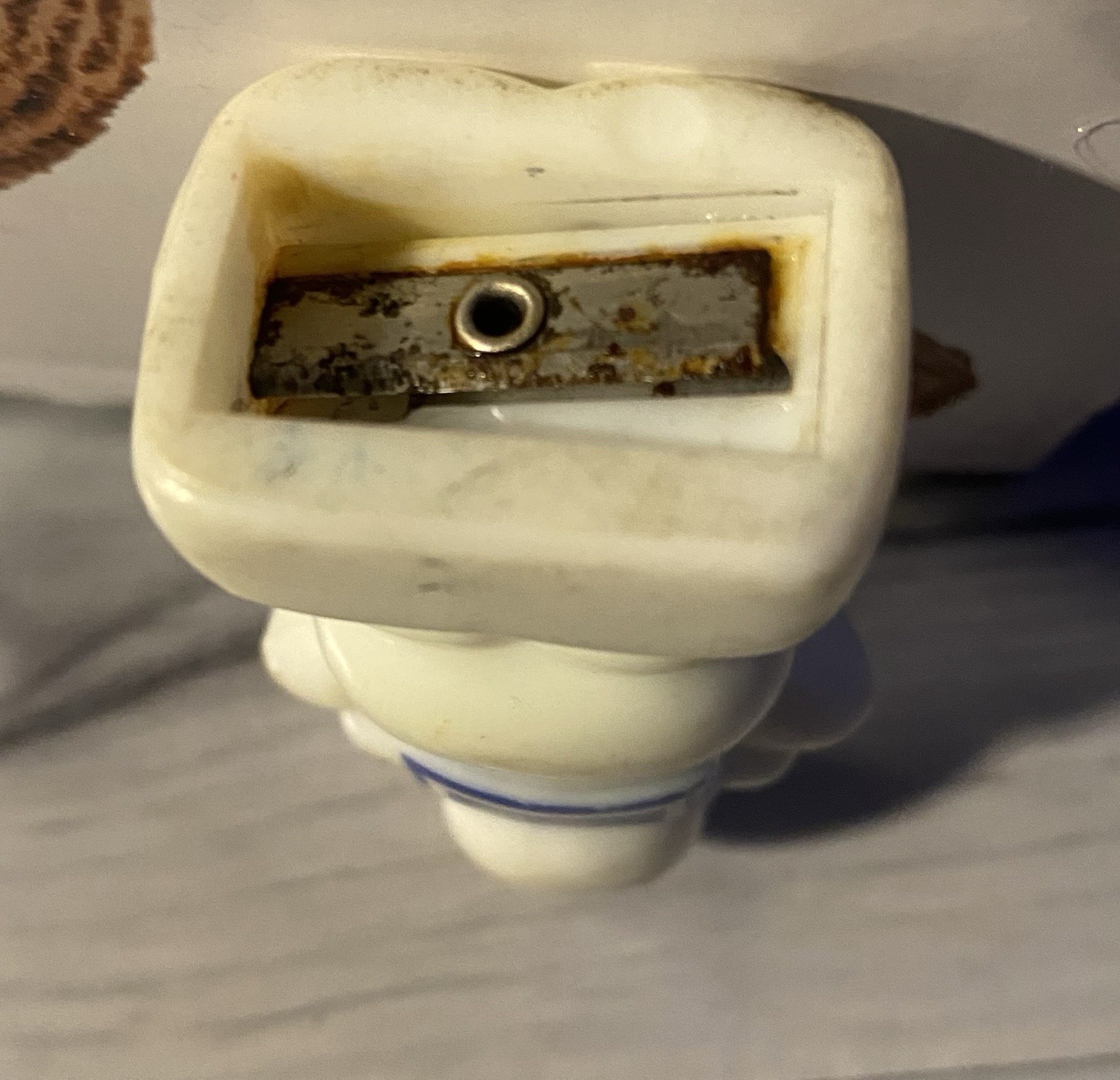 👻VINTAGE 1987 GHOSTBUSTERS STAY PUFT MARSHMELLOW MAN PENCIL SHARPENER 👻