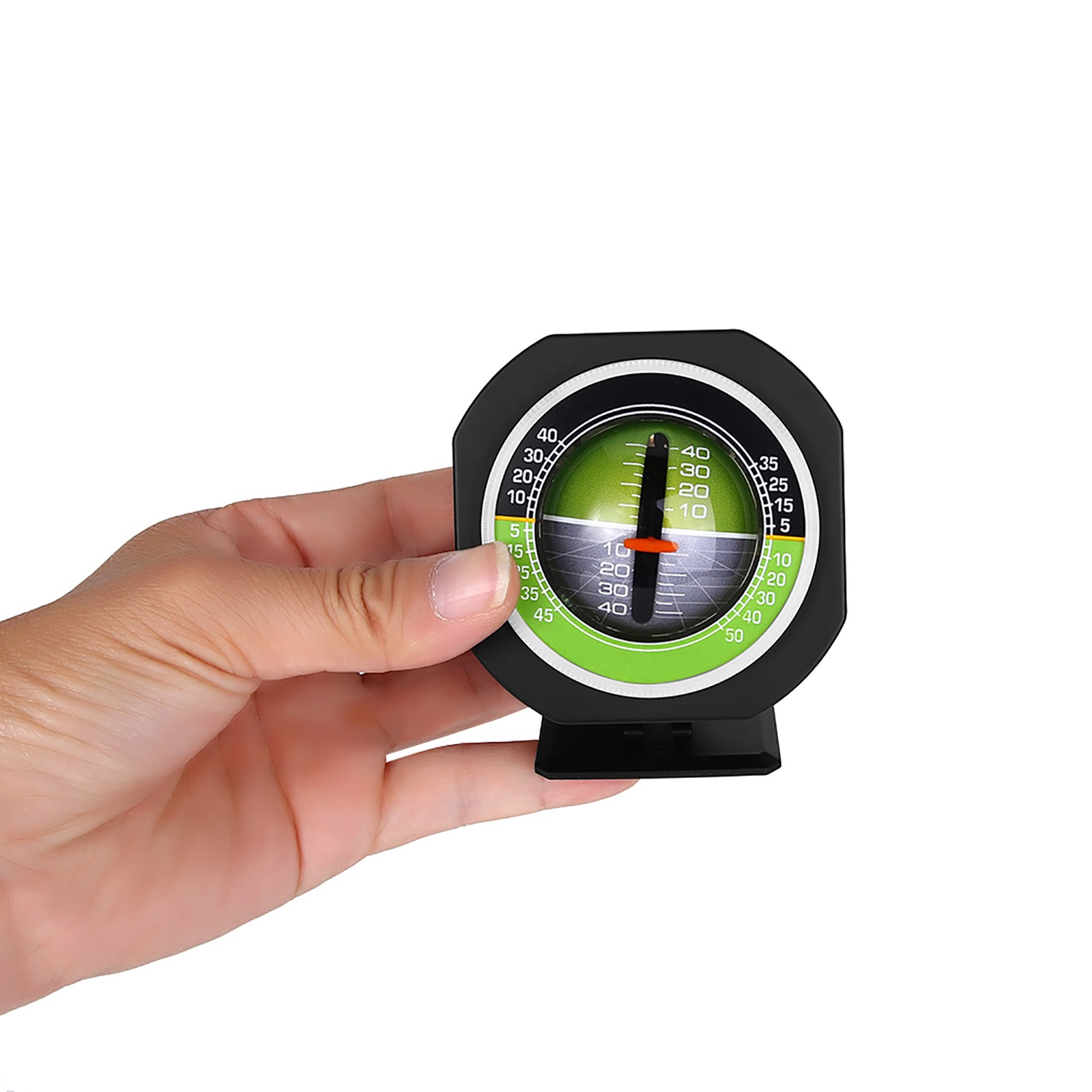 Luminous Car Inclinometer Adjustable LED Angle Balancer For Night Driving For