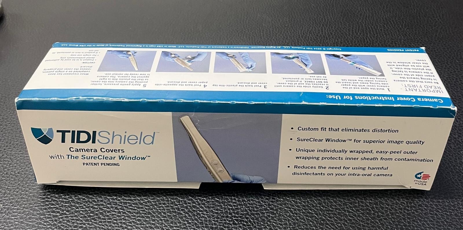 TIDIShield Camera Sheaths Quickcam-Camera Covers -100/Box