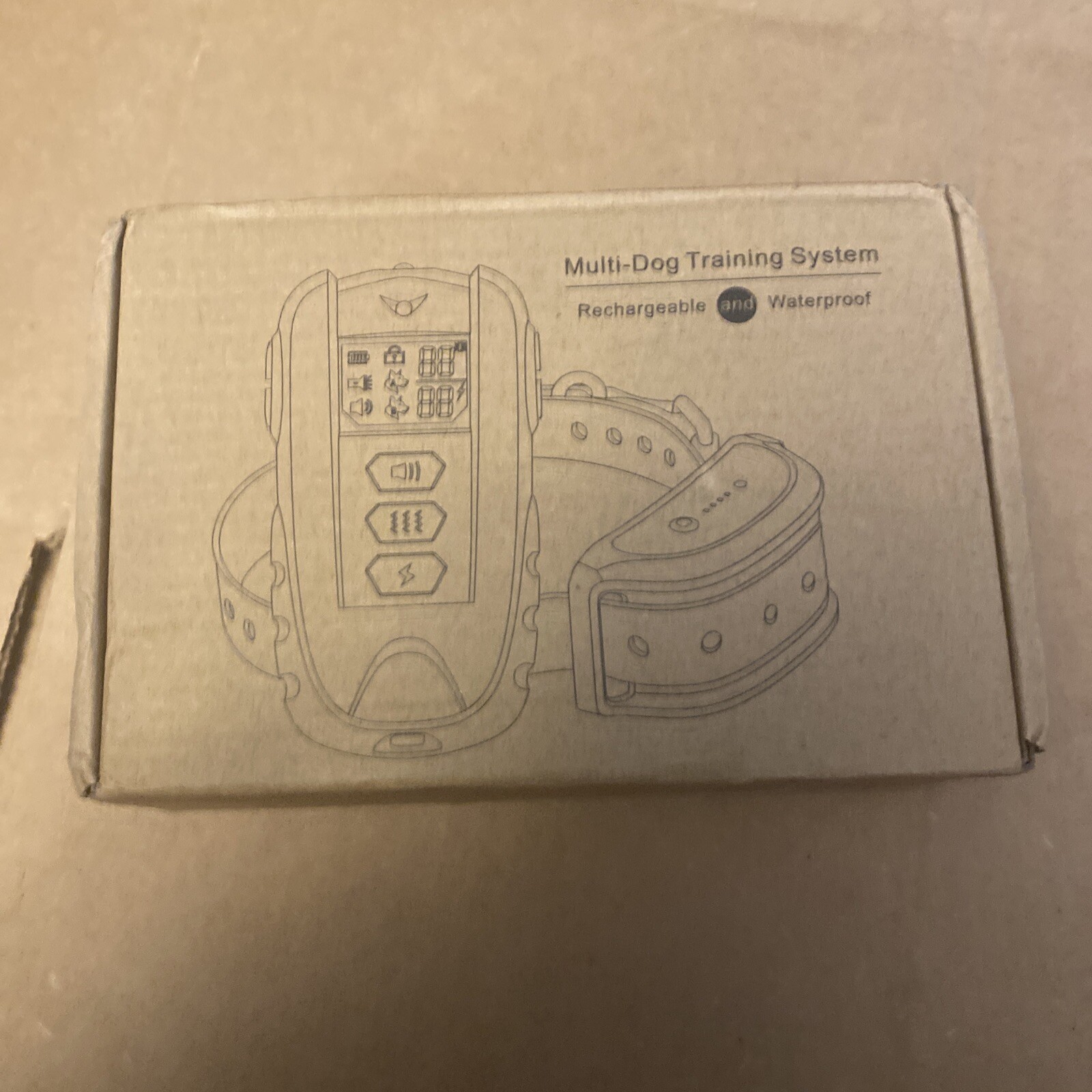 Multi-Dog Training System Rechargeable & Waterproof - Open Box - Unknown Brand