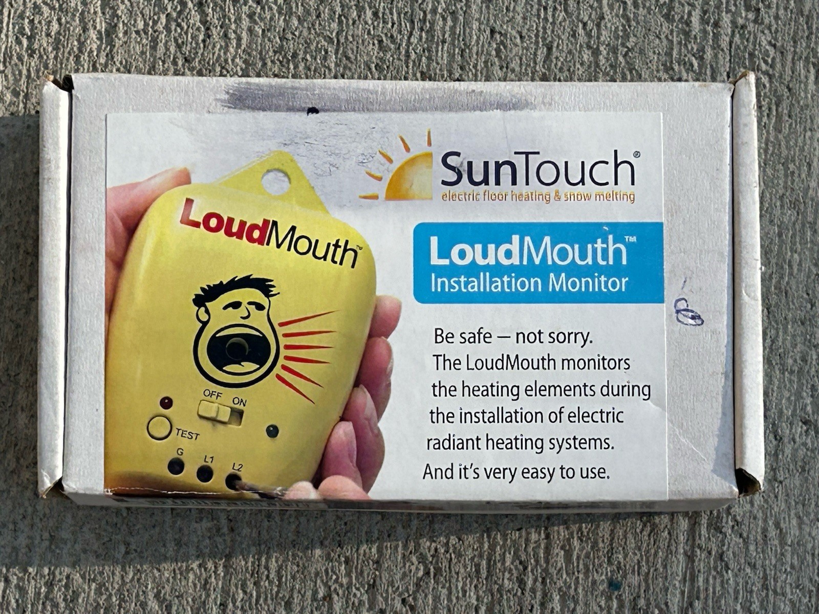 SunTouch Loudmouth 9V Universal Floor Warming Installation Monitor