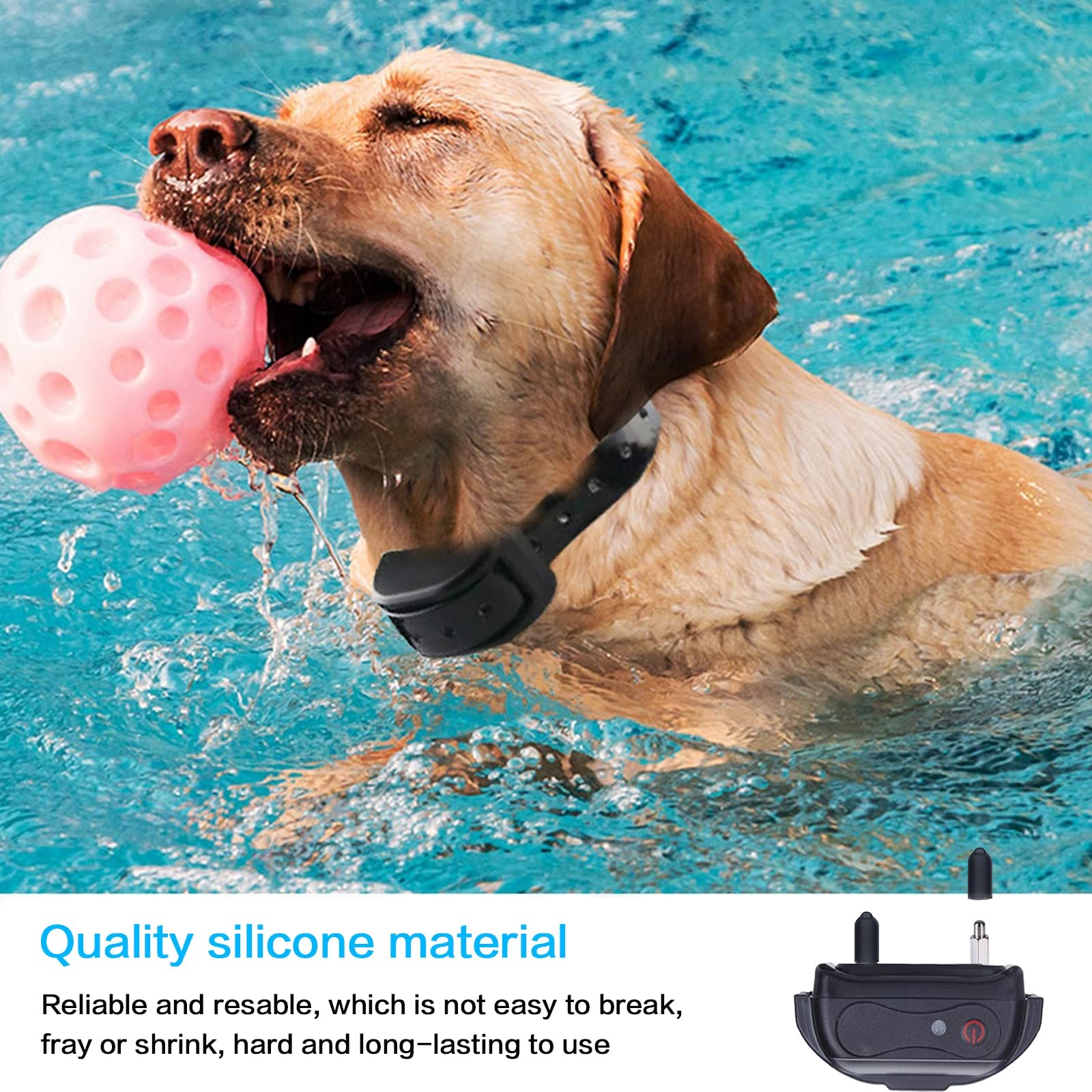 24 Pcs Dog Shock Collar Rubber Tips,training Collar Replacement Parts