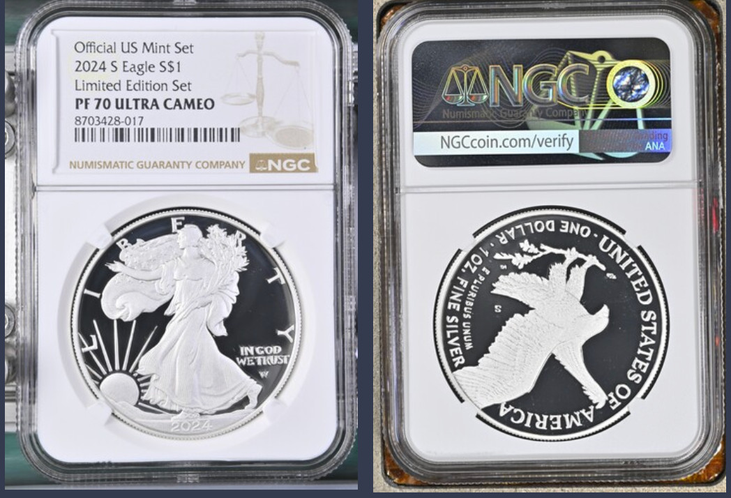 2024 United States Mint Limited Edition Silver Proof Set - NGC PF 70 Ultra Cam