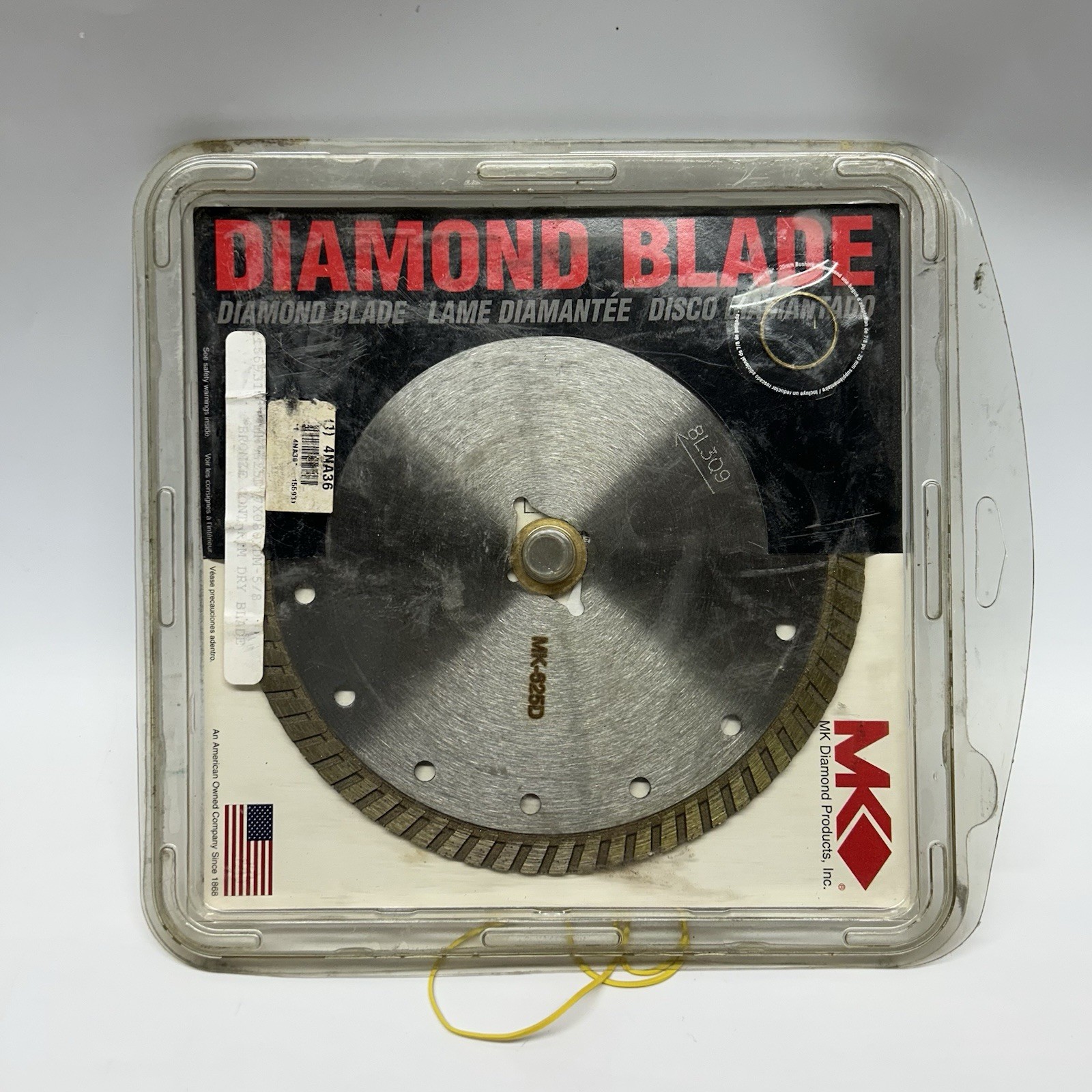 MK Diamond MK-625D 7-inch Turbo Diamond Blade General Purpose 155931