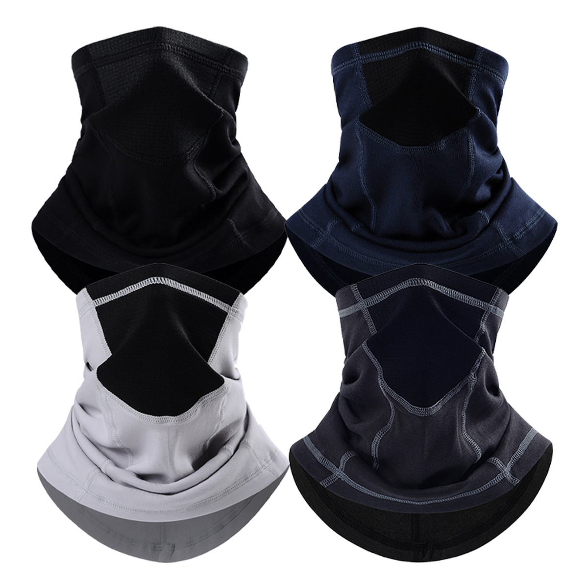 Winter Neck Warmer Fleece Neck Gaiter for Skiing Motorcycle Bike Jogging Running