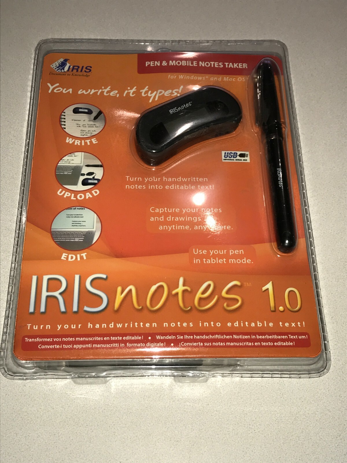 Iris Inc - Irisnotes 1.0 For Windows and Mac OS - NEW