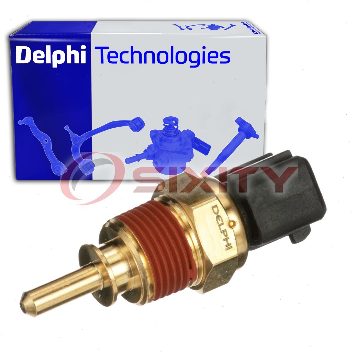 Delphi Coolant Temperature Sensor for 2002-2010 Kia Sedona 3.5L 3.8L V6 sw