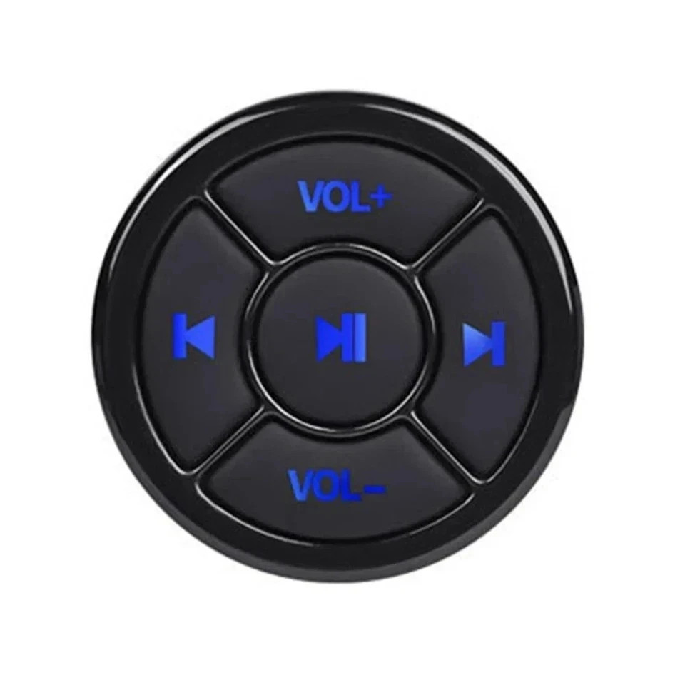 Wireless Bluetooth 5.0 Remote Controller Media Button Car Motorcycle Bike