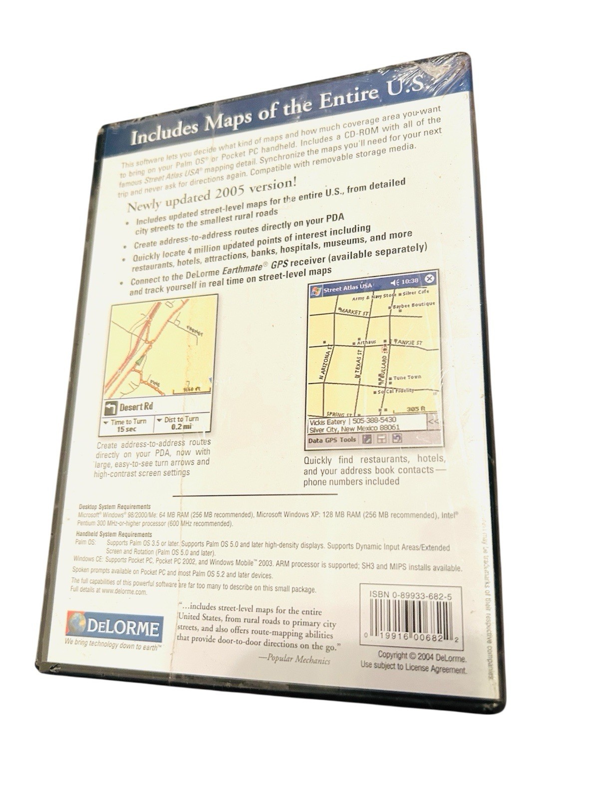 Street Atlas USA 2005 - GPS software