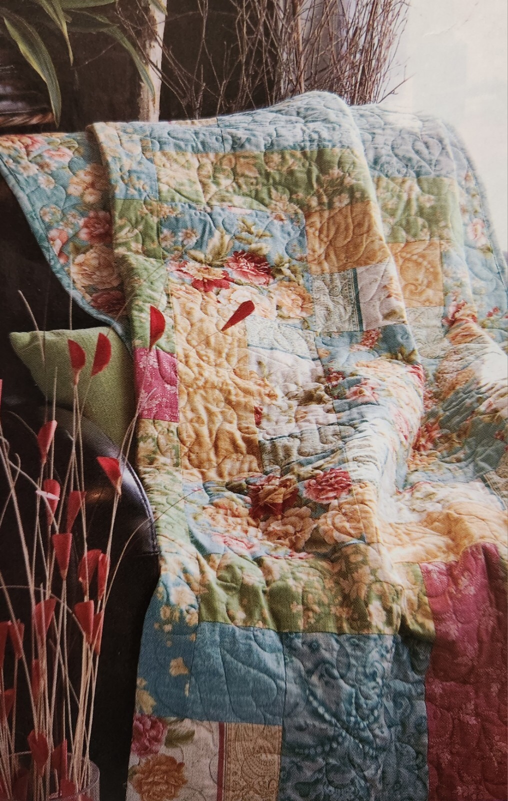 "Lakeside Cottage" Quilt Pattern from 2009 Magazine Confident Beginner