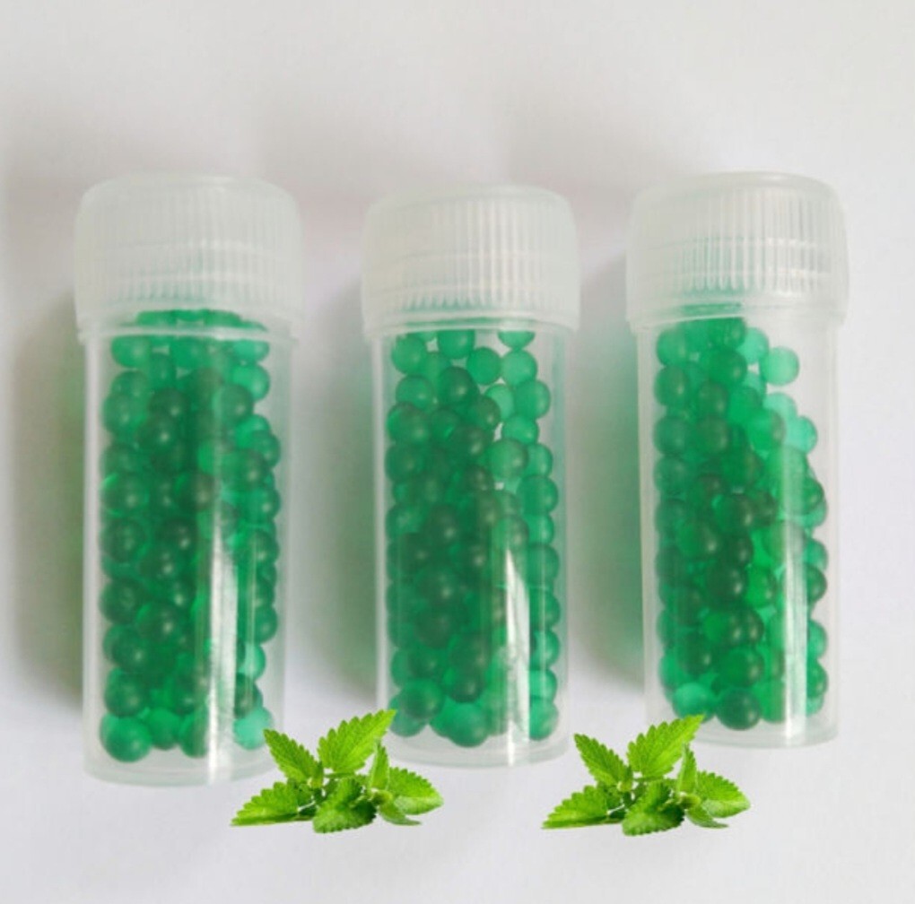 Green Mint Beads Dispenser Refills (3 Packs)