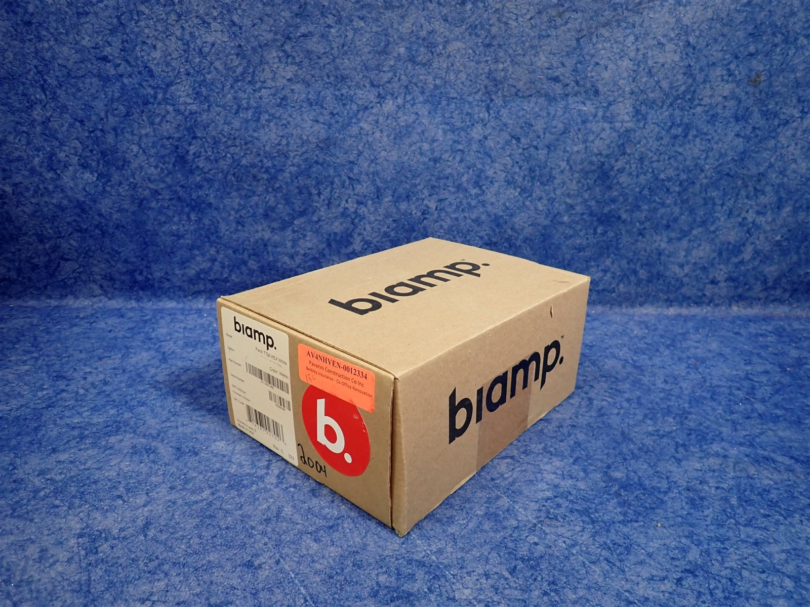 Biamp Parle TTM-XEX Expansion AVB Beamtracking Tabletop Microphone, White (G157)