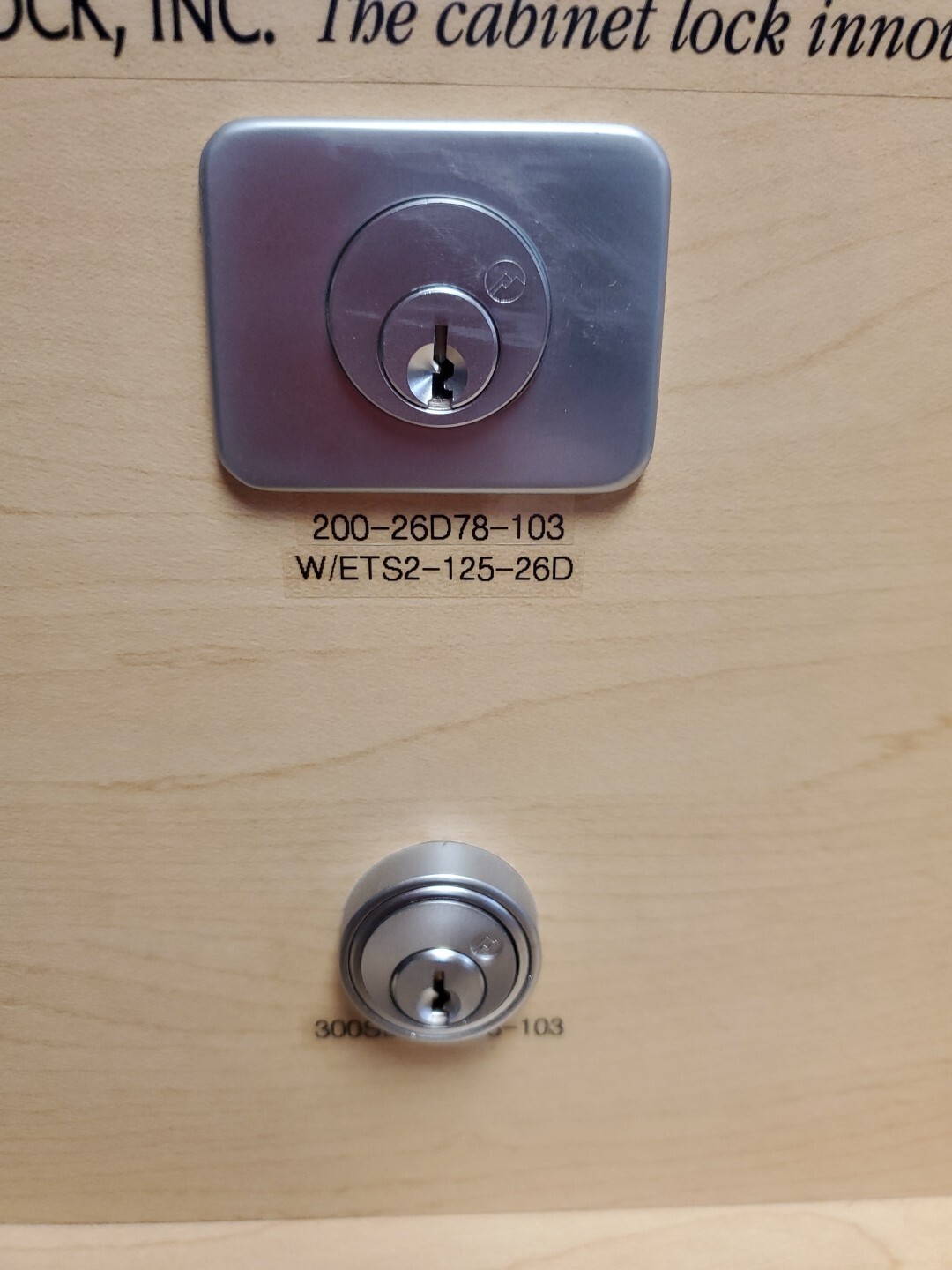 Olympus Lock Company Display Mount Locksmith Locksport