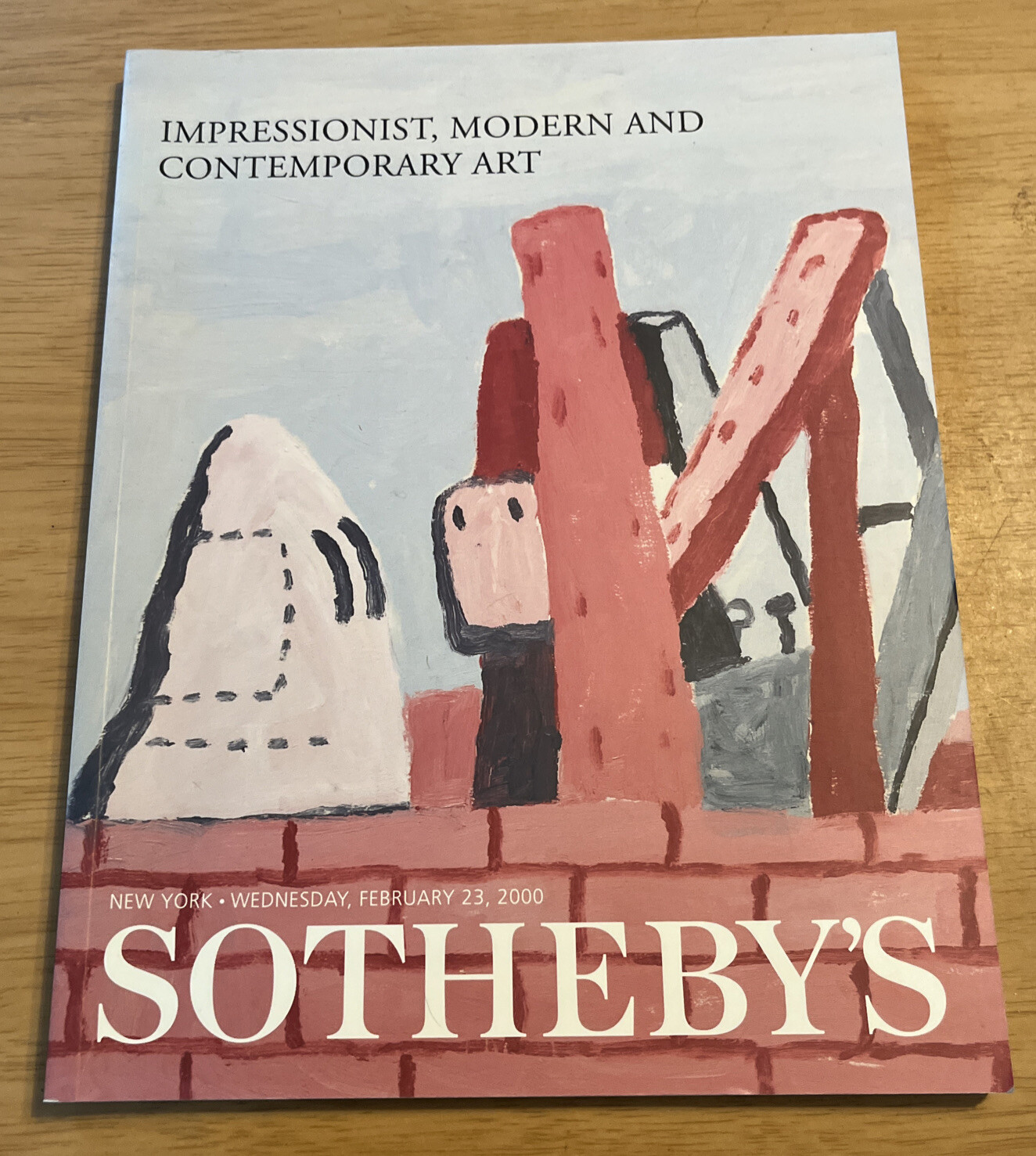 Sotheby's Feb. 2000 Auction Impressionist Modern Contemporary Art Catalog...