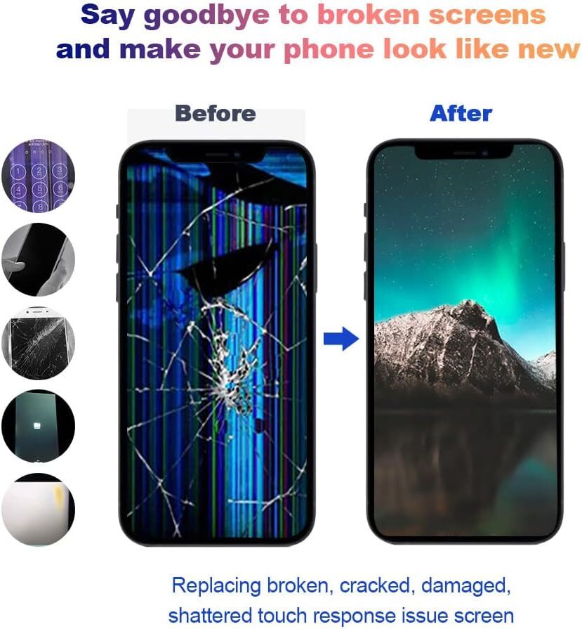 For iPhone X Premium Quality OLED Screen Display Touch Digitizer Replacement US