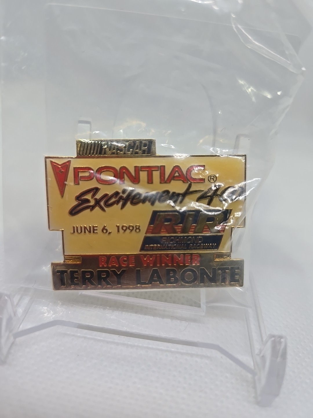Terry Labonte Race Winner Richmond Pontiac Excitement 400 June 6th 1998 L👀k!