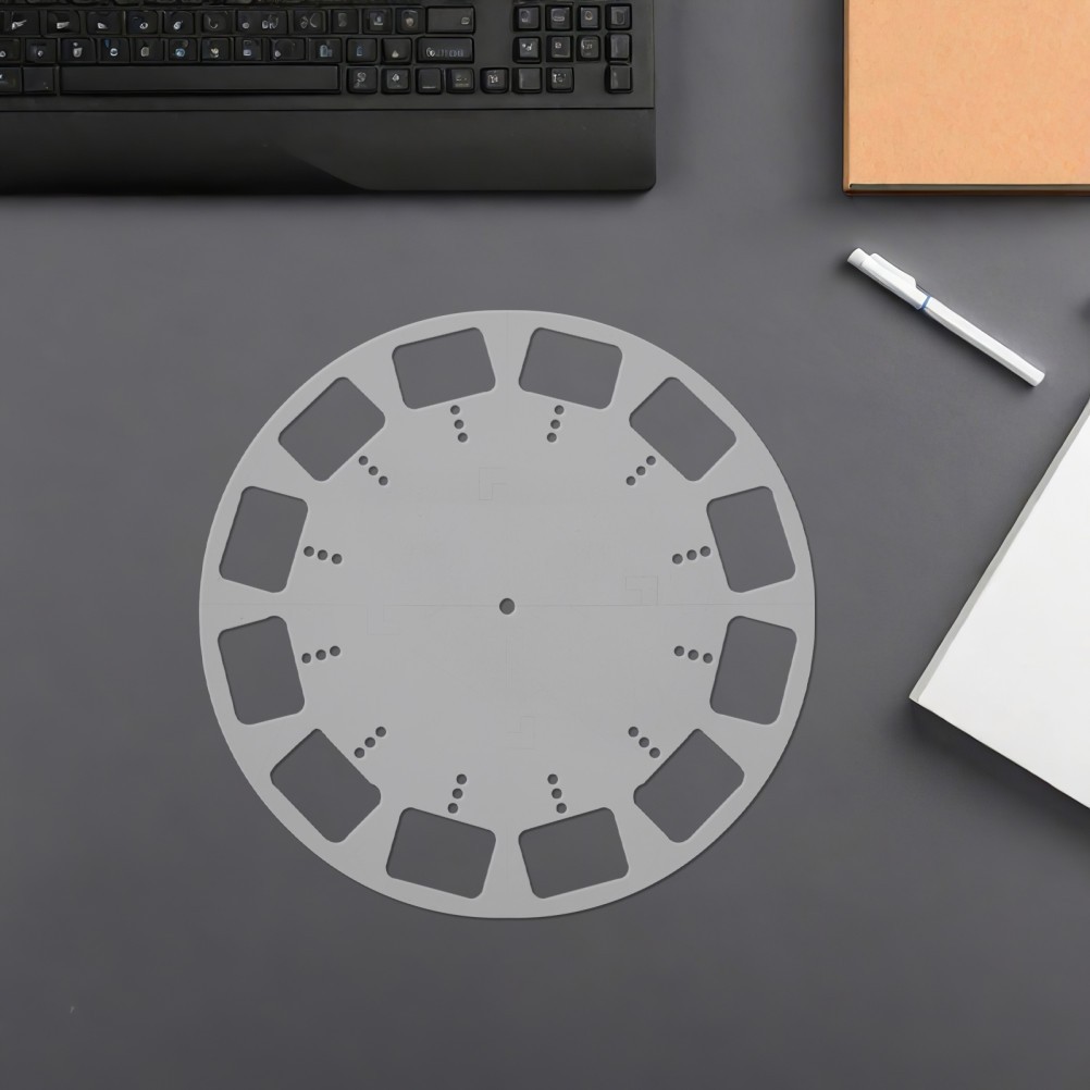 Reusable Acrylic Clock Router Template Accurate DIY Clock Dial Face Stencil