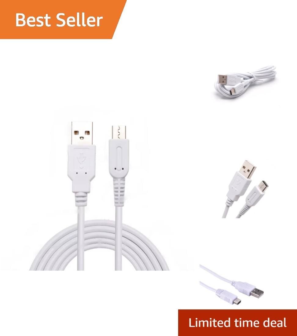 Performance-Driven 1.2m USB Charger for Exclusive Wii U Gamepad Use