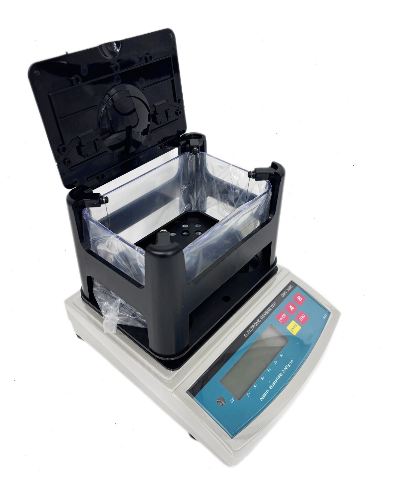 Solid Densimeter with Maximum 300g Resolution 0.001g/cm³ RS232 Interface