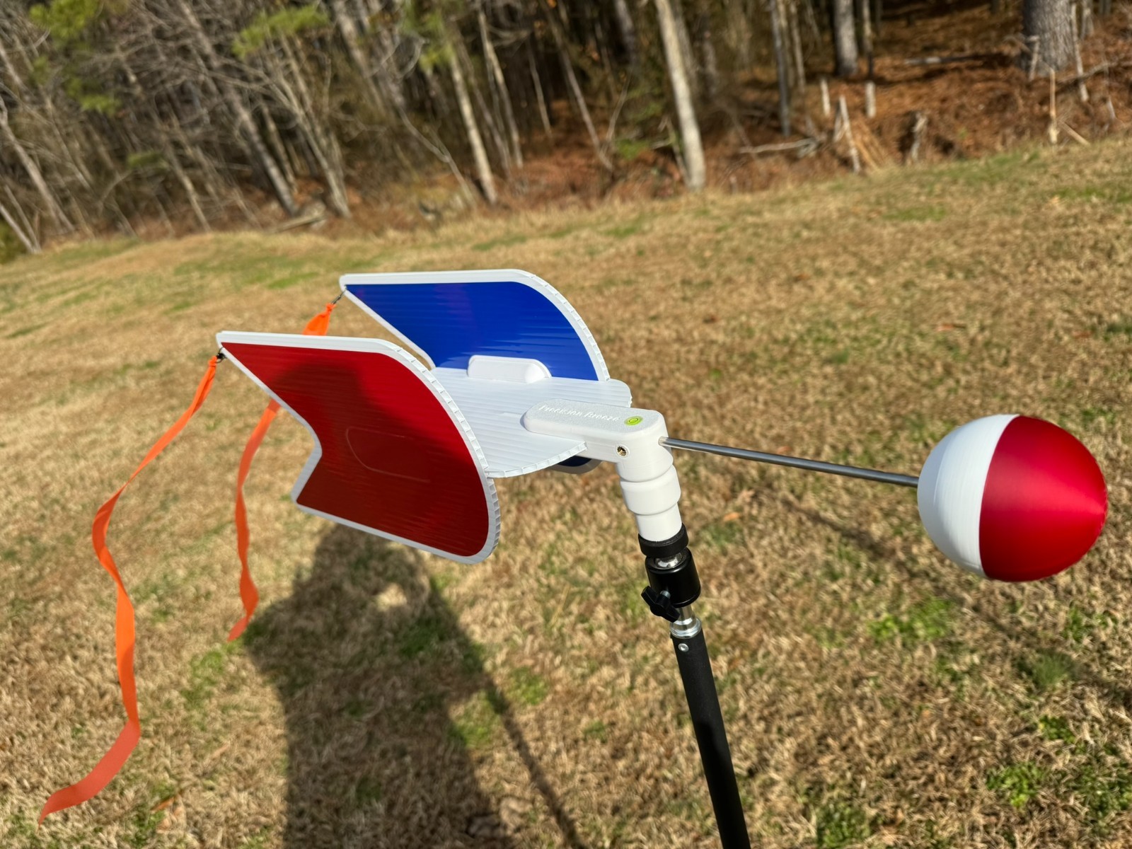 Precision Breeze Dual Wind Indicator – Magnetic Fins