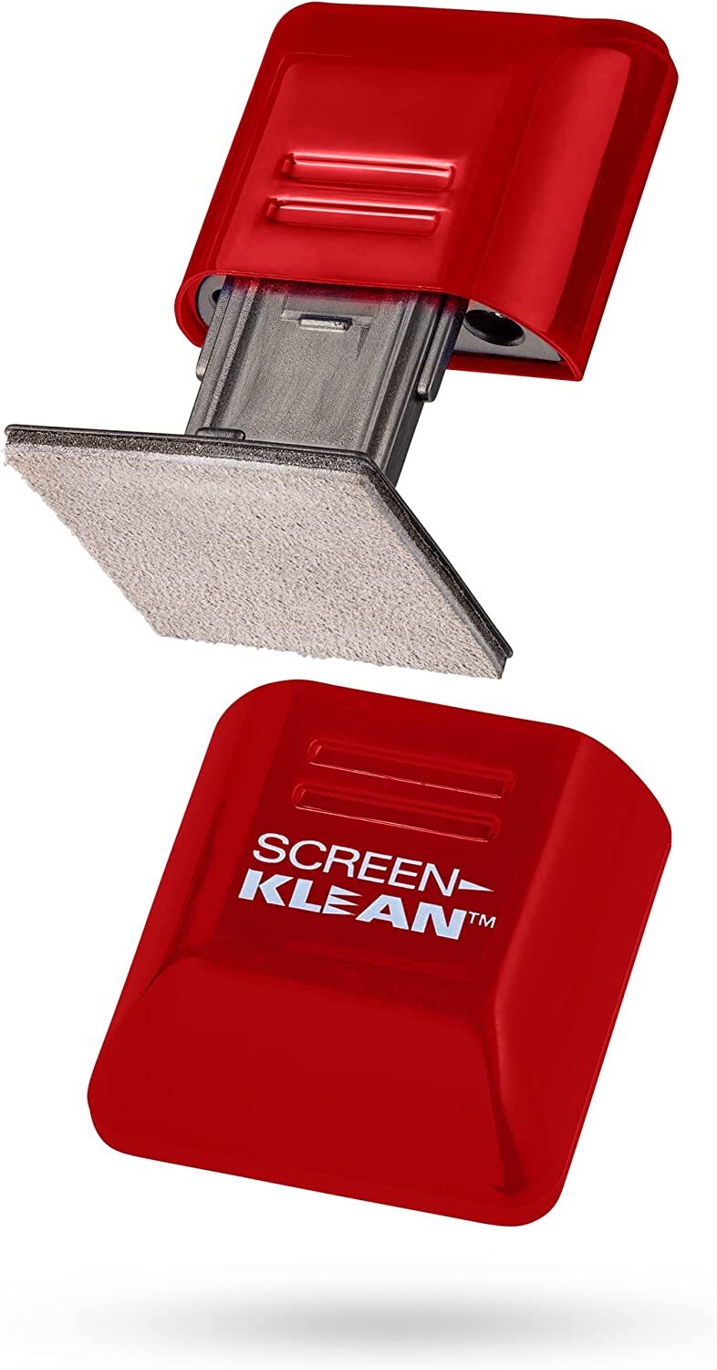 ScreenKlean Tablet Cleaner Carbon MicrofiberTech Injected Red 1Count