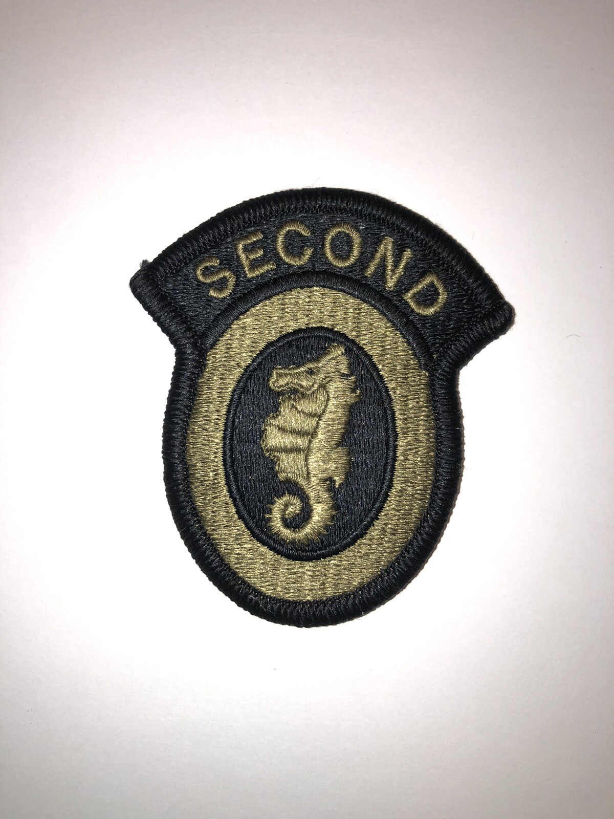 2nd Engineer Brigade U.S. Army Shoulder Patch - Hook & Look Back