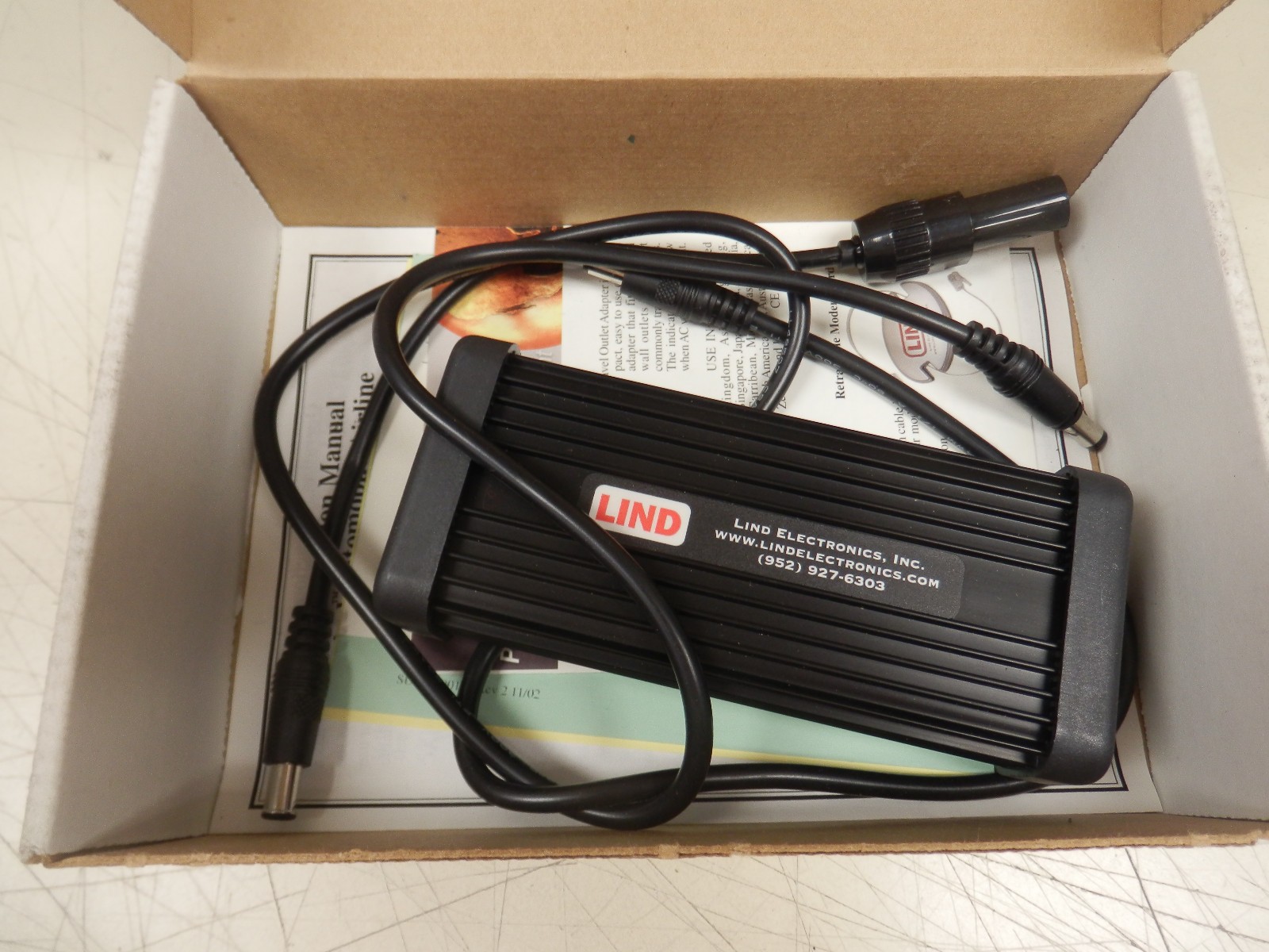 Lind Auto-Air Power Adapter IB1645-291 For IBM ThinkPad ThinkBook Free Shipping