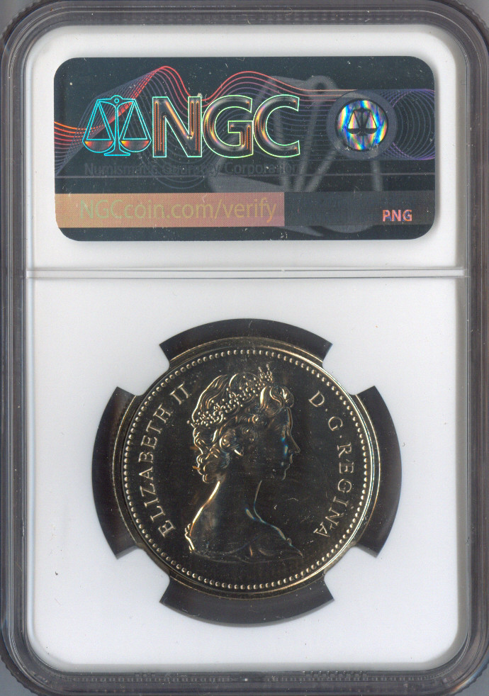 1977 Canada Voyageur Dollar $1 NGC MS69 - Quality