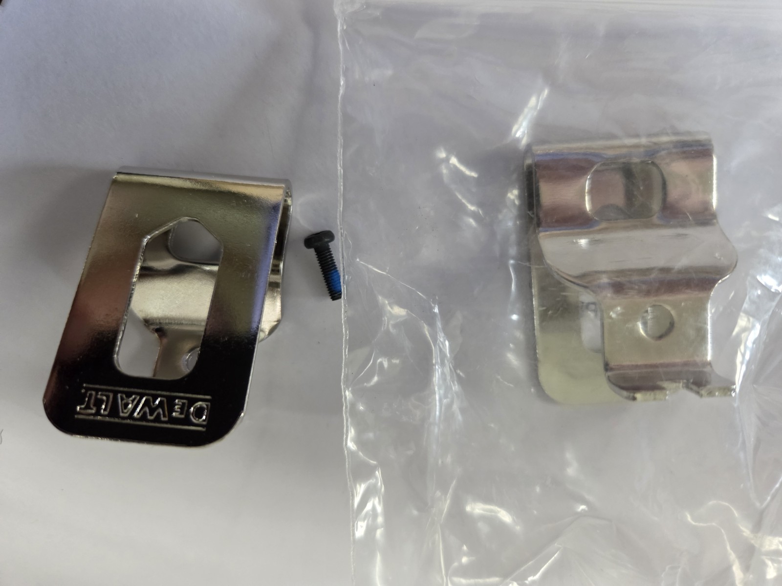 (2) DeWalt 20V Max Li-Ion DCD980 DCD985 Hammer Drill Driver BELT CLIP HOOK