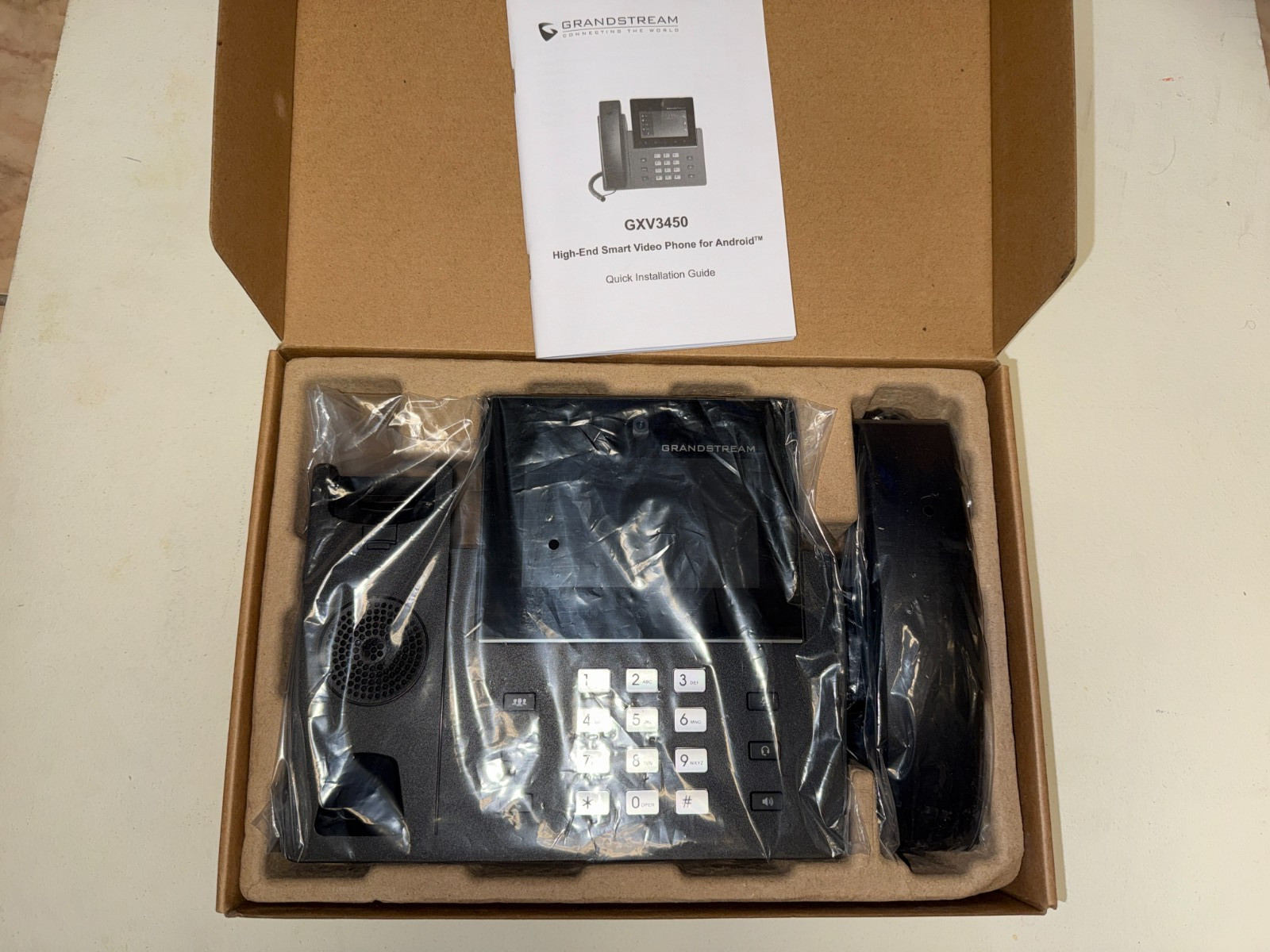 Grandstream GXV3450 IP Video Phone