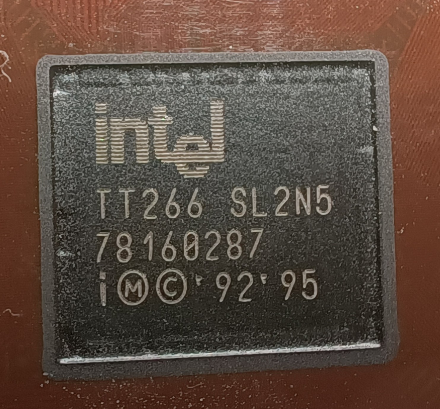 Intel Pentium P266 MMX SL2N5 Socket 5/7 266Mhz CPU TT80503266
