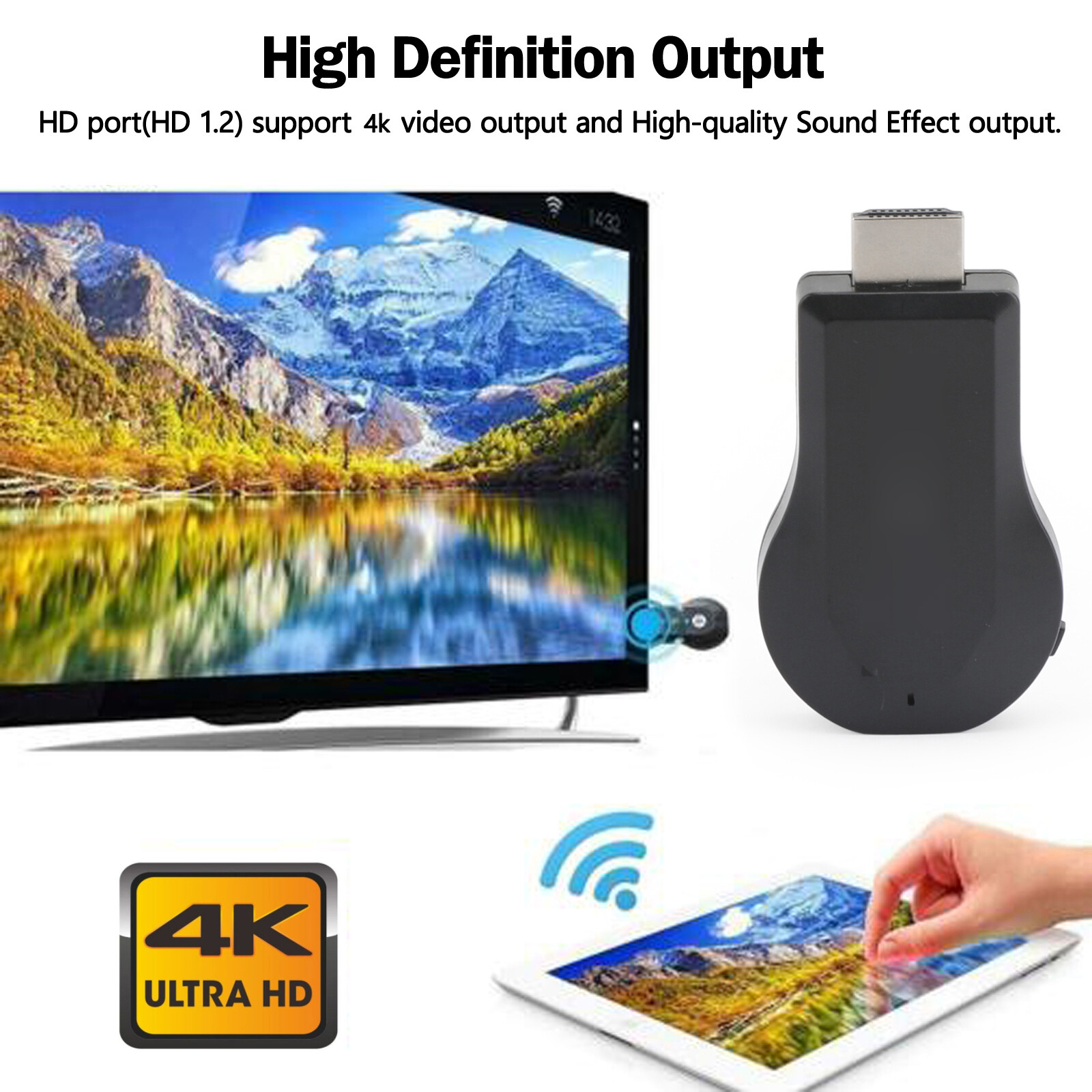 1800 Lumen Portable Pocket Projector 1080P Home Theater HDMI/USB/SD Card/Laptop