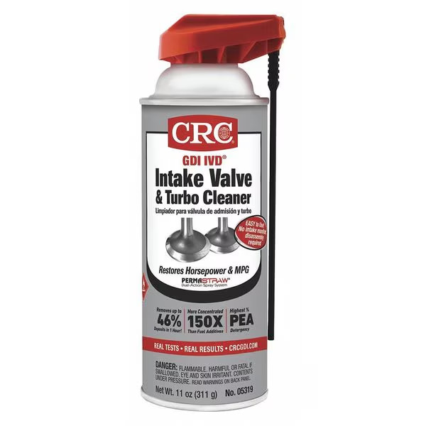 CRC 05319 GDI IVD Intake Valve and Turbo Cleaner 11oz Can