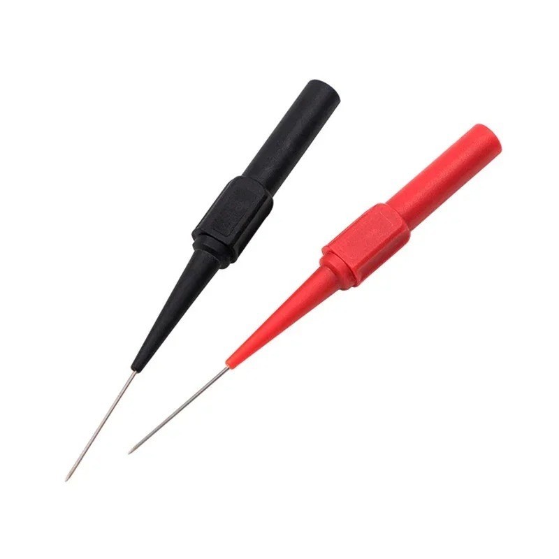2PCS Multimeter Test Probes 30V Car Diagnostic Needle Tip Extension Kit