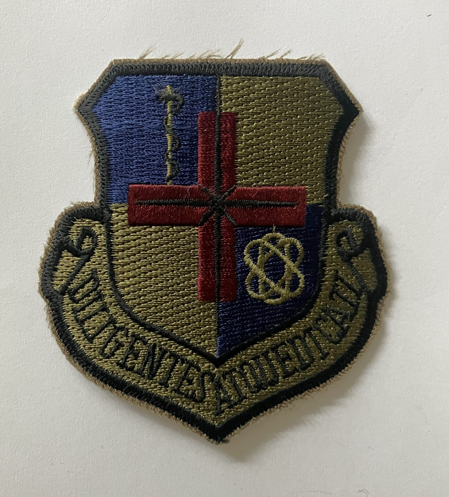 USAF Air Force Academy Hospital subdued unit patch